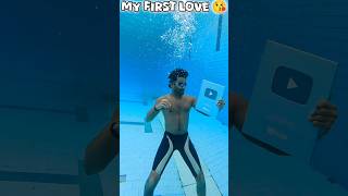 Underwater Celebration 🏊🏻‍♂️ Swimming Pool Fun learnswimming swimmingtips swimming [upl. by Verina943]