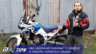 MR Tipy Ako zazimovať motorku  2 dôležité a niekoľko voliteľných úkonov  motoridesk [upl. by Renferd]