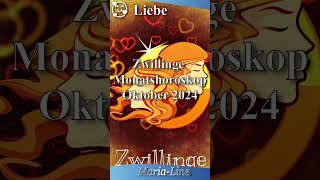 Zwillinge LIEBE ❤️ Horoskop Oktober 2024 [upl. by Yor]