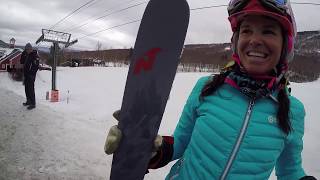 2018 Nordica Enforcer 93  SkiEssentialscom Ski Test [upl. by Yarahs]