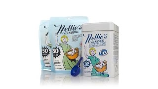 Nellies AllNatural Laundry Soda Tin and Refill [upl. by Eirised]