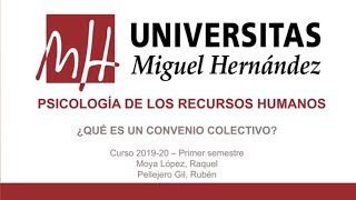 ¿Qué es un convenio colectivo [upl. by Figueroa481]