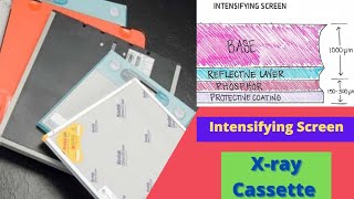 Intensifying Screen  Xray Cassette [upl. by Bohaty]