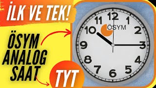 TYT SÜRE SAYACI ANALOG  YKS  İLK ve TEK [upl. by Yhtomiht]