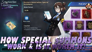 Solo Leveling Arise  SPECIAL SUMMONS CRAZY GIMMICK Here is how it works [upl. by Sharona300]