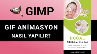 Gimpde gif animasyon nasıl yapılır [upl. by Sukramaj]