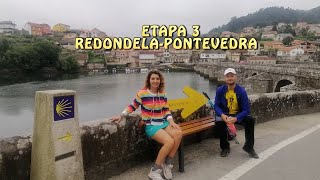 CAMINO DE SANTIAGO PORTUGUÉS ETAPA 3 REDONDELA A PONTEVEDRA AÑO XACOBEO 2021 [upl. by Dione]