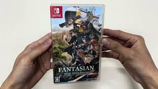 FANTASIAN Neo Dimension Nintendo Switch Unboxing [upl. by Isabelita]