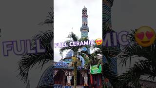 UNIQUE MOSQUE  BEAUTIFUL MOSQUE  BEST ARCHITECTURE aestheticvideo viral mosque indonesia [upl. by Osman]