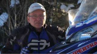 Snowmobile Test Yamaha RS Vector LTX GT [upl. by Ahsirtak]