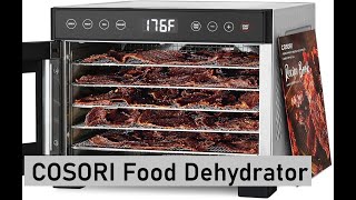 COSORI Food Dehydrator Review The Ultimate Jerky amp Snack Maker [upl. by Ezmeralda]