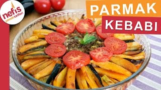 Fırında Patlıcanlı Parmak Kebabı Tarifi  Fırında Yapılan Yemekler  Nefis Yemek Tarifleri [upl. by Per]