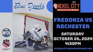 Fredonia vs Rochester AAU College Hockey [upl. by Servetnick681]