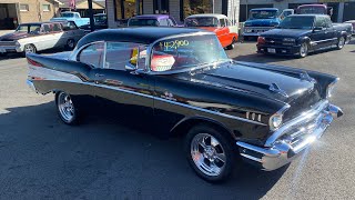 Test Drive 1957 Chevrolet Bel Air 2Door Hardtop SOLD 42900 Maple Motors 2061 [upl. by Kazmirci]