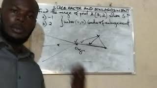 SCALE FACTOR AND ENLARGEMENT POSITIVE AND NEGATIVEvansikmaths [upl. by Hum117]