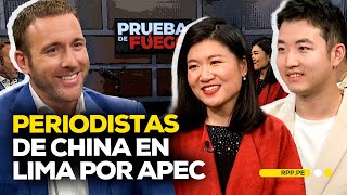 Periodistas chinos resaltan lazos con Perú durante APEC 2024 PDFRPP  ENTREVISTA [upl. by Alie757]