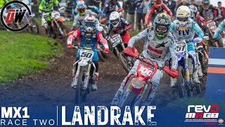 Revo British Motocross Championship  Landrake 2022  MX1  Race Two [upl. by Andreana]