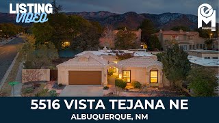 5516 Vista Lejana NE Albuquerque NM [upl. by Akimrej]