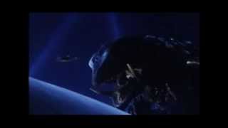 Gyaos Flies Over Gamera Gaurdian of the Universe OST [upl. by Kcirdot]