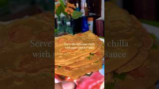 Healthy Besan Chilla recipe healthy recipes besankachila diet healthyfood healthylifestyle [upl. by Rehptosirhc]