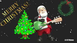 Merry Christmas Greetings Wishes Ecards WhatsApp Video [upl. by Toolis]