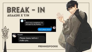 Breakin  Akaashi x Yn  Oneshot  premmiespookie [upl. by Galven]