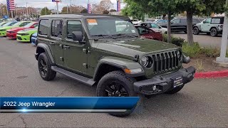 2022 Jeep Wrangler Unlimited Sahara Altitude San Leandro Hayward Oakland San Ramon Alameda San [upl. by Seek]