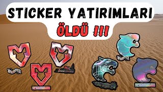 ÇERÇEVESİZ STICKERLERİN GEÇMİŞİ VE ÖLÜŞÜ  COUNTER STRIKE 2 YATIRIMLARI [upl. by Atiuqet]