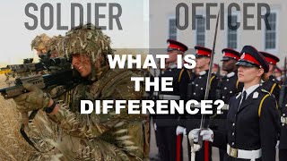 British Army Officer vs Soldier  Which one should you join as [upl. by Enelyar]