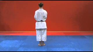 ShitoRyu Shukokai  Kata  pinansandan  slow [upl. by Gerty]