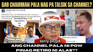 ang channel pala ni boss pow ang pinag retiro ni alas chavit singson gumalaw na pinoyboxing [upl. by Vedi]