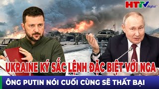 Điểm nóng quốc tế Ukraine ký sắc lệnh đặc biệt với Nga ông Putin nói cuối cùng sẽ thất bại [upl. by Grissom264]