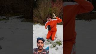 Freezing water in the air youtubeshorts viralvideo [upl. by Sedlik]