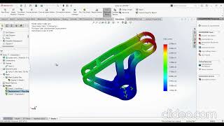 ReDesign and Topology Optimization for “ROCKER ARMFSAEF1”video rocker [upl. by Grizelda225]