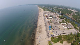 WASAGA BEACH Drone Footage [upl. by Lucita672]