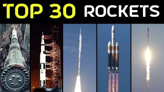 Top 30 Tallest Rockets Launched in the World [upl. by Kissie196]