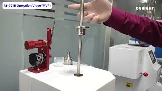 MFR MVR Operations Teaching For Melt Flow Index Tester RT701B [upl. by Corvese]