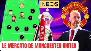 Le Mercato De Manchester United 20242025 avec INEOS et TEN HAG  Nouvelle Ère  🔴🔥 [upl. by Lynus977]