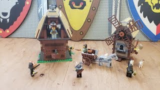 LEGO By the Book Mill Village Raid 7189 [upl. by Irtak]