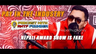 ANTF Founder NIMSANG sherpa ANTF moneylaunderingnepali award tv is a dyingpay the artist [upl. by Nerro]