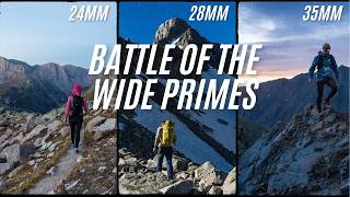 Best Wide Prime  24 vs 28 vs 35mm Lens [upl. by Elnora317]