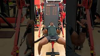 Heavy set incline bench cable press shorts reels subscribe viralshort viral youtubevloggers [upl. by Einolem181]