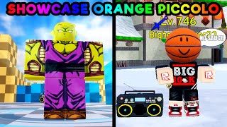 SHOWCASE ORANGE PICCOLO 5 STAR quotCAPSULEquot Blessing no ALL STAR TOWER DEFENSE [upl. by Connel]