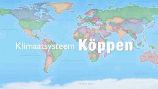 Klimaatsysteem Köppen [upl. by Nayra]