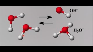 Autoionization of water 12 [upl. by Helsell]