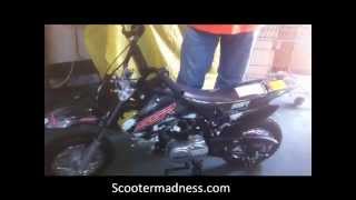 SSR 70cc Pit Bike WalkAround and Review [upl. by Terrena]