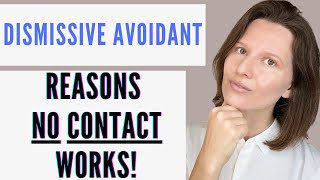 Dismissive Avoidant No Contact  Reasons It Works [upl. by Pulling]