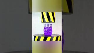 Hydraulic press vs plastic stuff 🤩 crushing hydraulicpress satisfying experiment toys shorts [upl. by Arathorn]