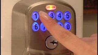 How To Program Your Schlage FE595 Keypad Entry Lock [upl. by Dorey]