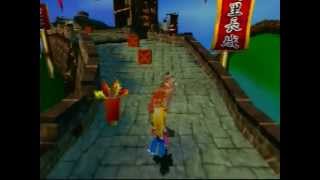 Crash Bandicoot 3 Warped  Level 3 Orient Express CrystalGem Get [upl. by Gerge]